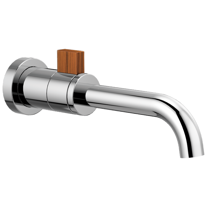 Brizo Brizo Litze: Single-Handle Wall-Mount Lavatory Faucet 