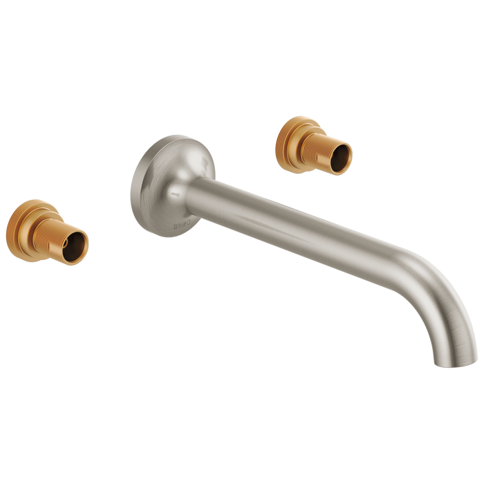 Brizo Odin: Two-Handle Wall Mount Lavatory Faucet - Less Handles