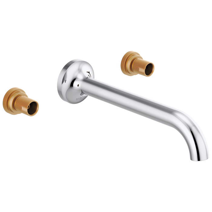 Brizo Odin: Widespread Lavatory Faucet - Less Handles 1.2 GPM