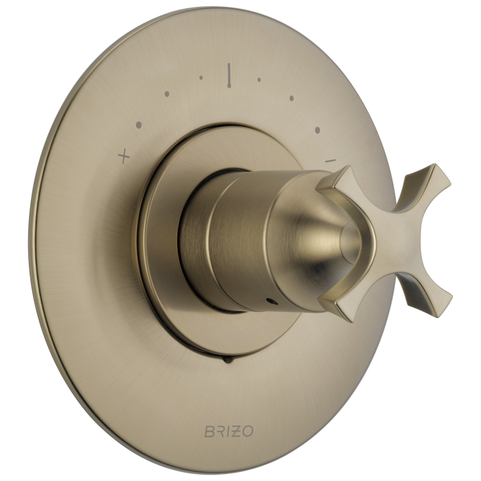 Brizo RSVP: Sensori Thermostatic Valve Trim - Cross