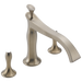 Brizo RSVP: Three Hole Roman Tub Trim - Less Handles