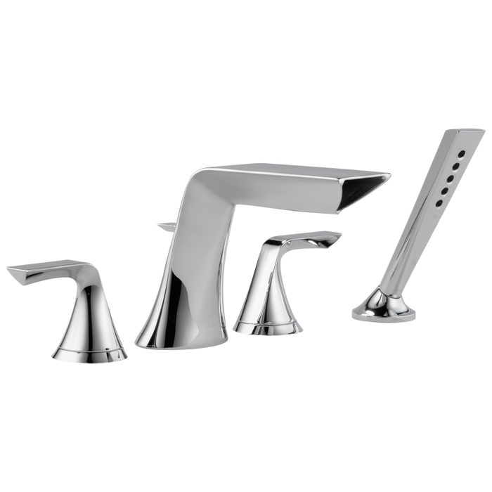 Brizo Sotria: 4-Hole Roman Tub with Handshower