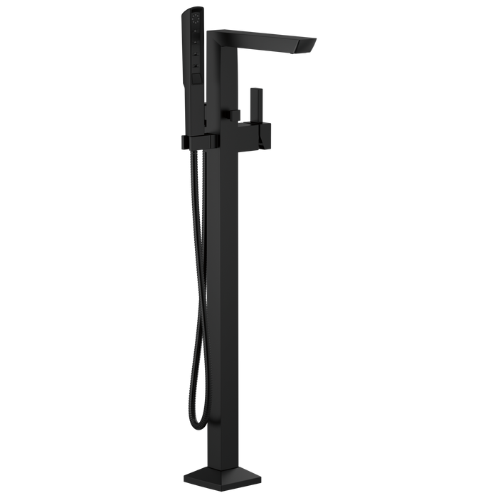 Brizo Vettis: Single-Handle Floor Mount Tub Filler