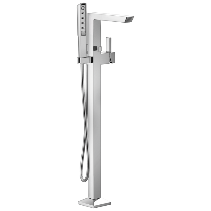 Brizo Vettis: Single-Handle Floor Mount Tub Filler
