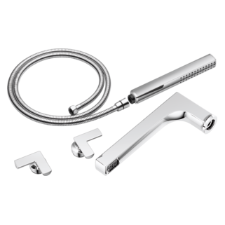 Brizo Kintsu: Two-Handle Tub Filler Trim Kit With Cross Handles