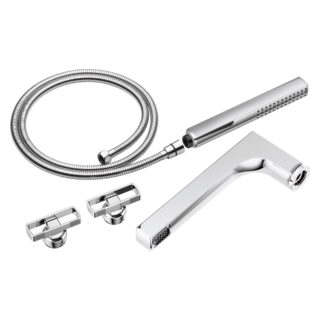 Brizo Kintsu: Two-Handle Tub Filler Trim Kit With Knob Handles