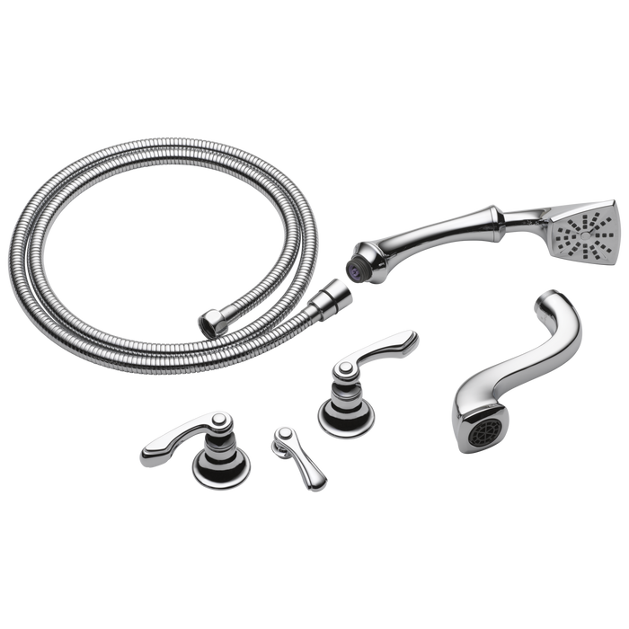 Brizo Charlotte: Two-Handle Tub Filler Trim Kit