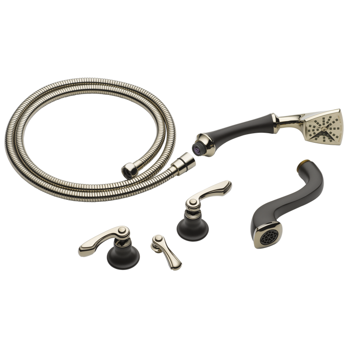 Brizo Charlotte: Two-Handle Tub Filler Trim Kit