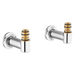 Brizo Kintsu: Wall Mount Tub Filler Unions