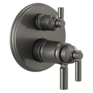 Brizo Invari: Tempassure Thermostatic Valve With Integrated 3-Function Diverter Trim