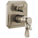 Brizo Brizo Virage: TempAssure Thermostatic Valve with Integrated 6-Function Diverter Trim