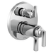 Brizo Levoir: Tempassure Thermostatic Valve With Integrated 6-Function Diverter Trim