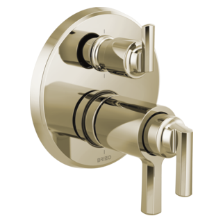 Brizo Levoir: Tempassure Thermostatic Valve With Integrated 6-Function Diverter Trim