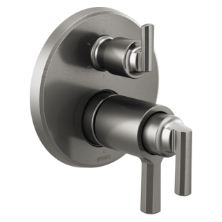 Brizo Levoir: Tempassure Thermostatic Valve With Integrated 6-Function Diverter Trim