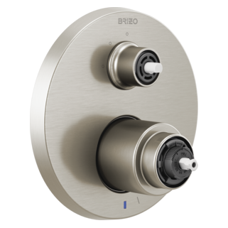 Brizo Litze: Pressure Balance Valve with Integrated 3-Function Diverter Trim - Less Handles