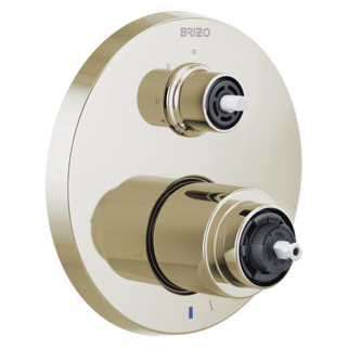 Brizo Litze: Pressure Balance Valve with Integrated 3-Function Diverter Trim - Less Handles