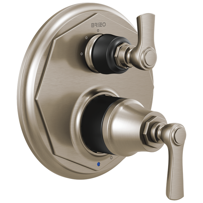 Brizo Brizo Rook: Pressure Balance Valve with Integrated 3-Function Diverter Trim