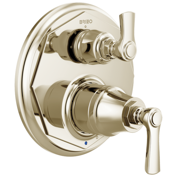 Brizo Brizo Rook: Pressure Balance Valve with Integrated 3-Function Diverter Trim