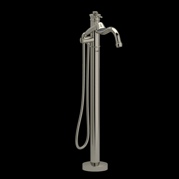 Riobel TAT39 Retro Single Hole Floor Mount Tub Filler Trim