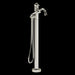 Riobel TAT39 Retro Single Hole Floor Mount Tub Filler Trim