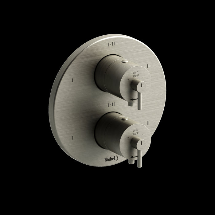 Riobel TCSTM46 CS 3/4" Therm & Pressure Balance Trim with 6 Functions