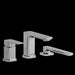 Riobel TEQ16 Equinox 3-Hole Deck Mount Tub Filler Trim
