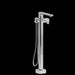 Riobel TEQ39 Equinox Single Hole Floor Mount Tub Filler Trim