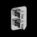 Riobel TEQ46 Equinox 3/4" Therm & Pressure Balance Trim with 6 Functions