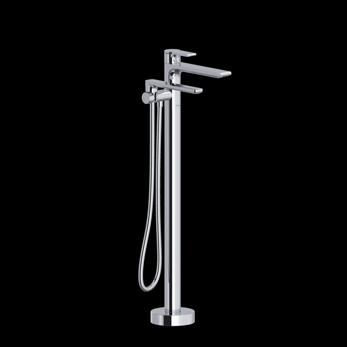 Riobel TFR39 Fresk Single Hole Floor Mount Tub Filler Trim