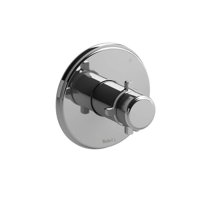 Riobel TMMRD45 Momenti 1/2" Therm & Pressure Balance Trim with 5 Functions