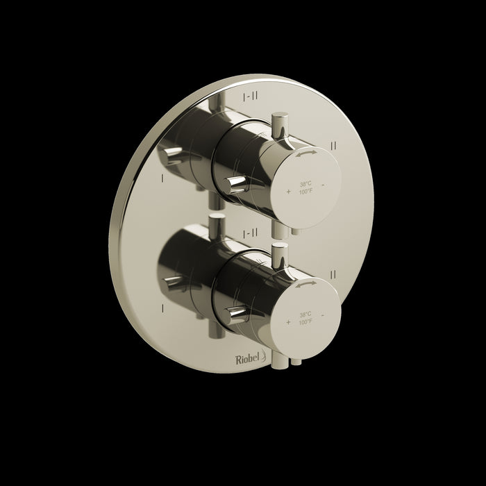 Riobel TPATM46 Pallace 3/4" Therm & Pressure Balance Trim with 6 Functions