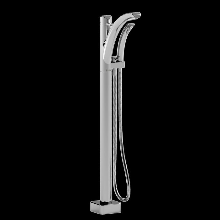 Riobel TSA37 Salomé Single Hole Floor Mount Tub Filler Trim