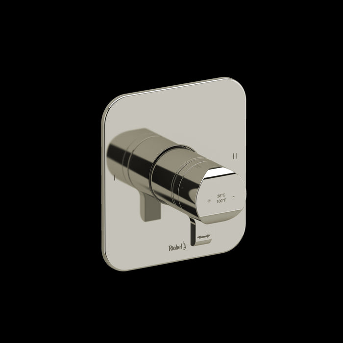Riobel TSA44 Salomé 1/2" Therm & Pressure Balance Trim with 2 Functions