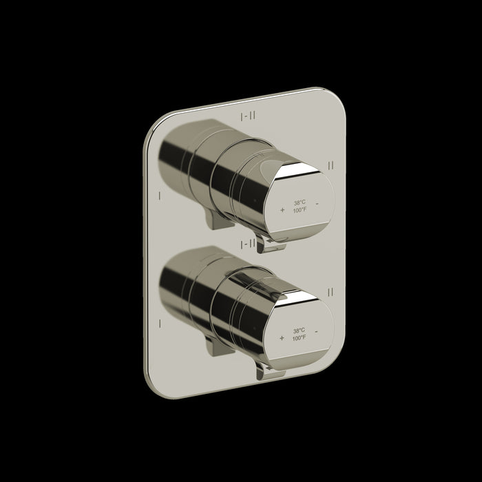 Riobel TSA46 Salomé 3/4" Therm & Pressure Balance Trim with 6 Functions