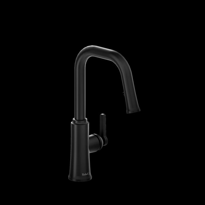 Riobel TTSQ101 Trattoria Pull-Down Kitchen Faucet With U-Spout