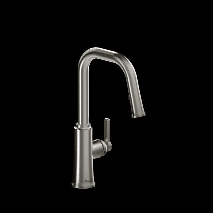 Riobel TTSQ101 Trattoria Pull-Down Kitchen Faucet With U-Spout