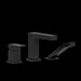 Riobel TUS16 Kubik 3-Hole Deck Mount Tub Filler Trim