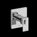 Riobel TUS23 Kubik 1/2" Therm & Pressure Balance Trim with 3 Functions