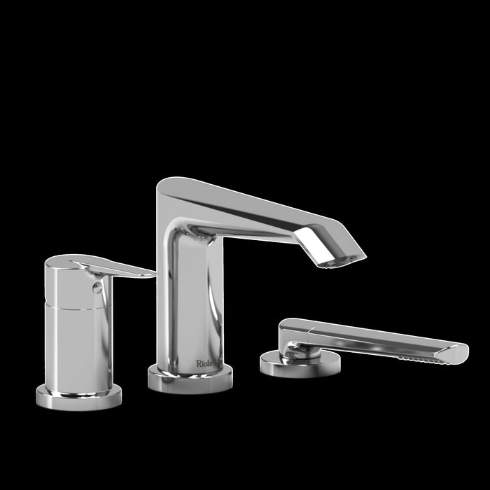 Riobel TVY16 Venty 3-Hole Deck Mount Tub Filler Trim