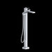 Riobel TZO39 Zendo Single Hole Floor Mount Tub Filler Trim