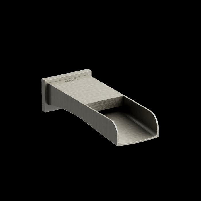 Riobel TZOOP80 Zendo Wall Mount Tub Spout with Trough
