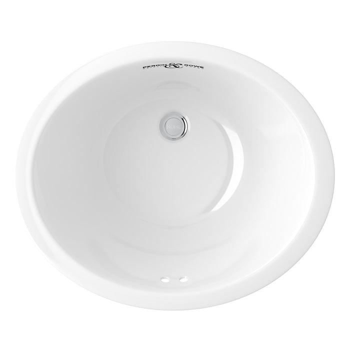 Perrin & Rowe U.2240 Oval Undermount Lavatory Sink
