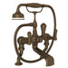 Perrin & Rowe U.3000 Georgian Era Exposed Deck Mount Tub Filler