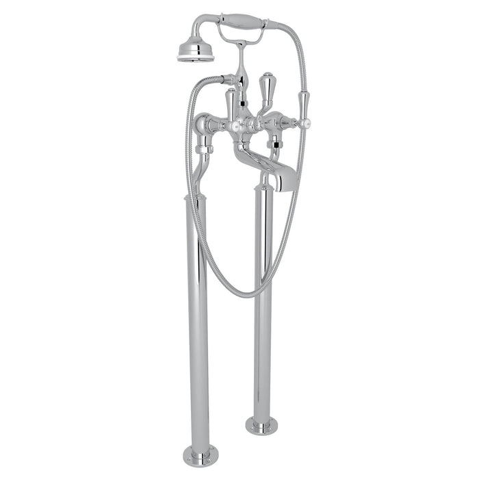 Perrin & Rowe U.3012 Georgian Era Floor Mount Tub Filler