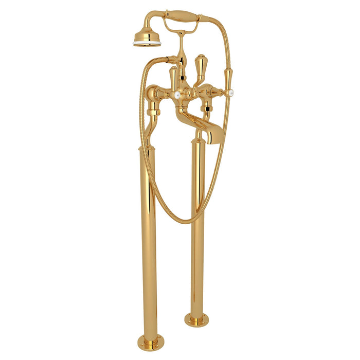 Perrin & Rowe U.3012 Georgian Era Floor Mount Tub Filler