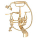 Perrin & Rowe U.3100 Deco Exposed Deck Mount Tub Filler