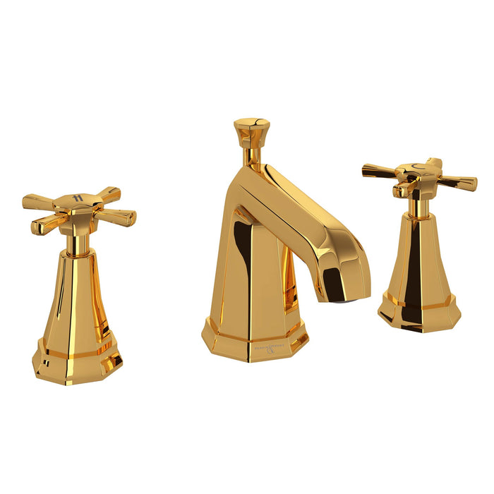 Perrin & Rowe U.3142 Deco Widespread Lavatory Faucet