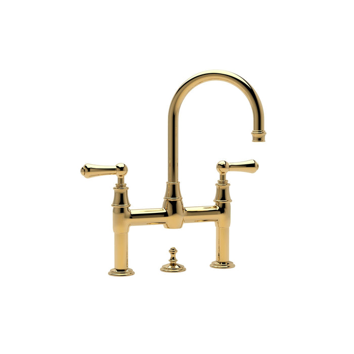 Perrin & Rowe U.3708 Georgian Era Bridge Lavatory Faucet