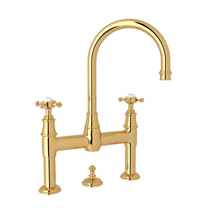 Perrin & Rowe U.3709 Georgian Era Bridge Lavatory Faucet