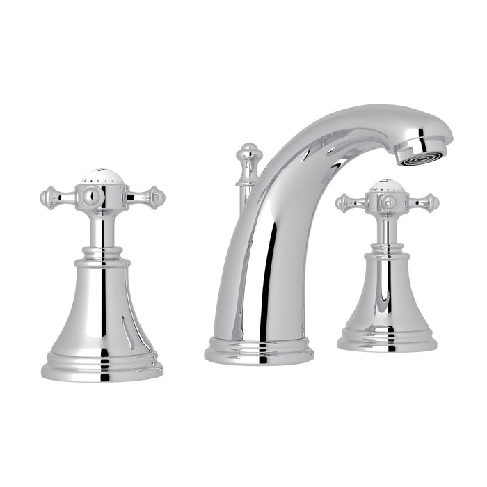Perrin & Rowe U.3713 Georgian Era Widespread Lavatory Faucet